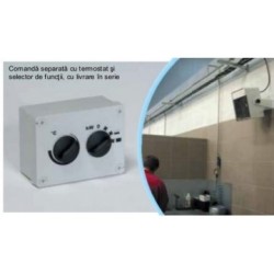 Aeroterma electrica suspendata, model TR15 CALORE, alimentare 400V, putere calorica 15kW