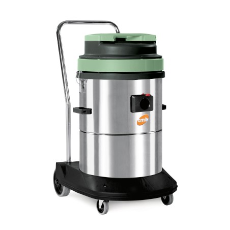 Aspirator CB80-2J SWISSVAC, aspirare umeda/uscata, 2 motor, putere 2000W, cuva inox 80l