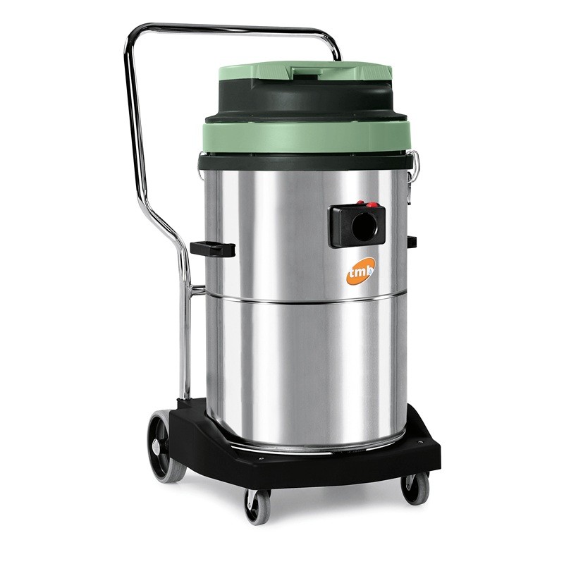 Aspirator CB80-2J SWISSVAC, aspirare umeda/uscata, 2 motor, putere 2000W, cuva inox 80l