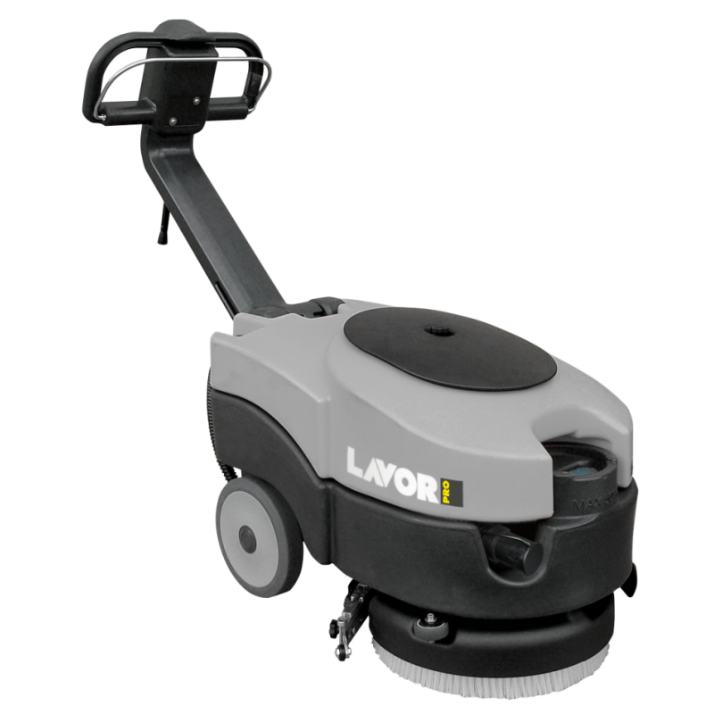 Masina pentru spalat si aspirat pardoseli Lavor Quick 36B, alimentare 12V, productivitate 1260 mp/h, Autonomie 1,5-2 ore