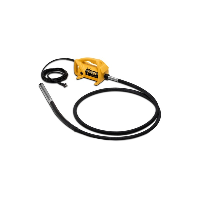 Vibrator pentru beton FOX - ENAR, ax antrenare 6m, cap vibrare 58mm