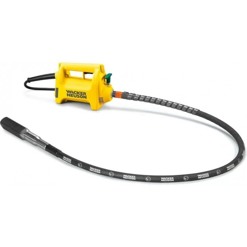 Vibrator beton HMS1500 WACKER NEUSON cu ax flexibil de 4m si cap vibrare 45mm, tensiune de alimentare 230V