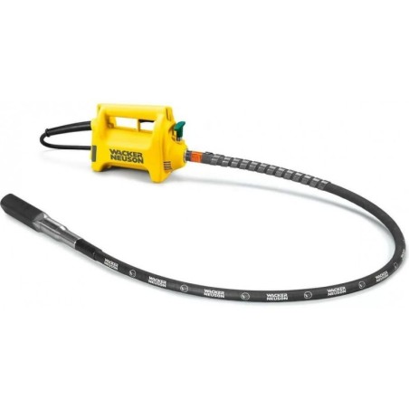 Vibrator beton HMS1500 WACKER NEUSON cu ax flexibil de 4m si cap vibrare 55mm, tensiune de alimentare 230V