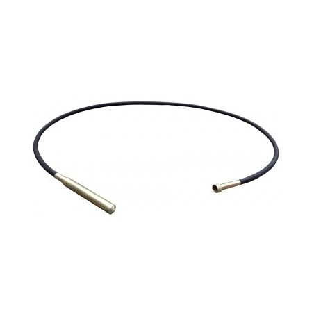Ax flexibil de transmisie pentru vibrator de beton STRONG, lungime 4m, cu cap de vibrare Ø 45mm