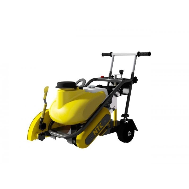 Masina de taiat beton RZ123 NTC, motor Honda GX200, 6.5CP, greutate 68kg, disc 350mm, adancime taiere 120mm