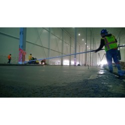 Sistem BUMBCUTTER pentru indreptare suprafete beton, lungime 3000mm cu articulatie, maner 1,8m