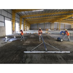 Sistem BUMBCUTTER pentru indreptare suprafete beton, lungime 3000mm cu articulatie, maner 1,8m