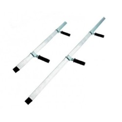 Dreptar de aluminiu cu manere, lungime 4m, BARIKELL