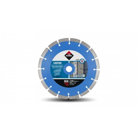Disc diamantat SCA 230 SUPERPRO RUBI, 230/22.2mm, piatra naturala dura, granit, bazalt