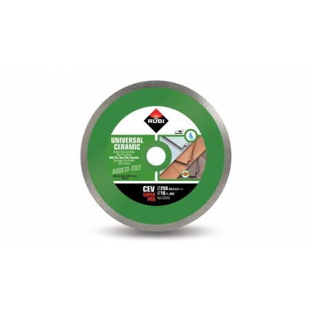 Disc diamantat CEV 250 SUPERPRO RUBI, 250/25.4mm, gresie/faianta portelanata