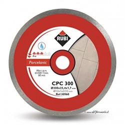 Disc diamantat CPC 300 PRO RUBI, 300/25.4mm, gresie/faianta portelanata