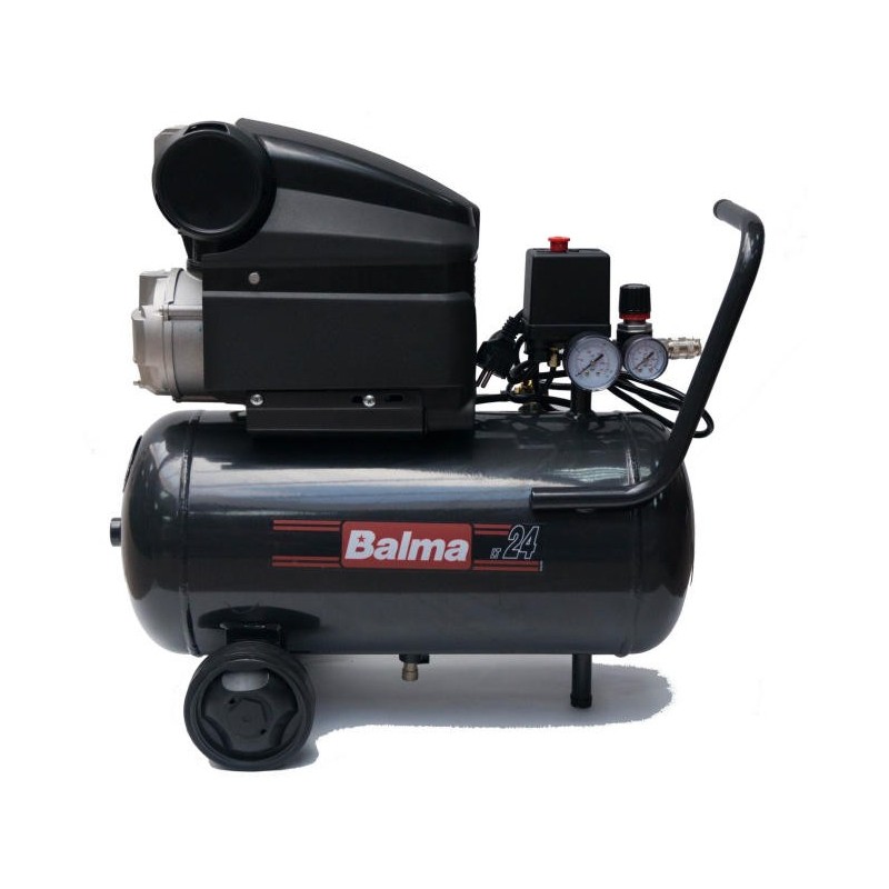 Compresor de aer MS 20/24 BALMA, debit aer aspirat 222l/min, putere motor 1.5kW, alimentare 230V