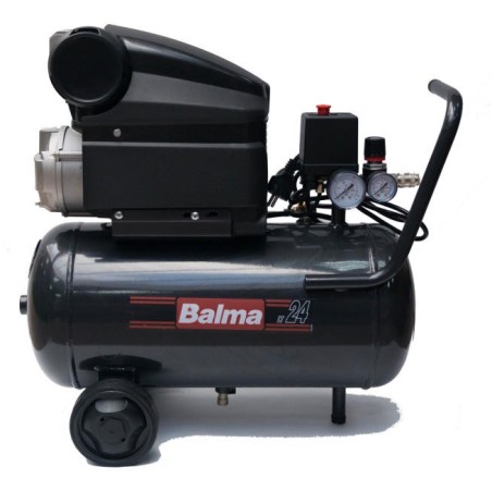 Compresor de aer MS 20/24 BALMA, debit aer aspirat 222l/min, putere motor 1.5kW, alimentare 230V