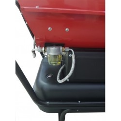 Tun de caldura cu ardere directa D70T CALORE, putere 70kW, debit aer 1300mcb/h, combustibil motorina, 230V