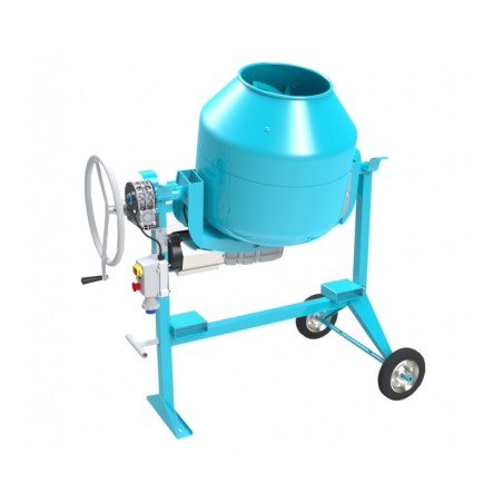 Betoniera profesionala OMAER C190 SR, motor 750W, volum cuva 175l