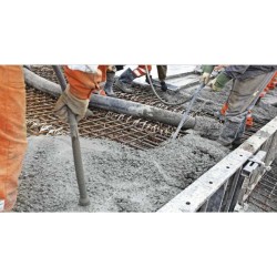 Vibrator beton MVE-2 STRONG cu ax flexibil de imersie MVS de 6m cu cap de vibrare 50mm si alimentare 230V