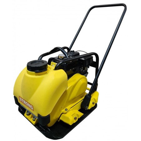 Placa compactoare MS90C-4U STRONG, motor HONDA GX160 5.5CP, 83kg cu rezervor de apa, kit de transport si cauciuc VULCOLAN