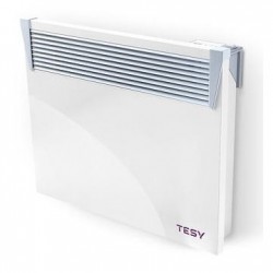 Convector electric de perete,TESY CN 03 100 EIS W, cu termostat electronic, display LED, timer, putere 1000W