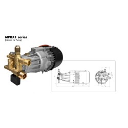 Aparat de spalat cu presiune cu apa rece, model HKA 1409 XP, marca LAVOR, presiune 180bar, debit 550L/h, 2800W