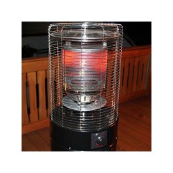 Incalzitor de terasa pe GPL Maltec- LODGE putere calorica 11kW, culoare gri