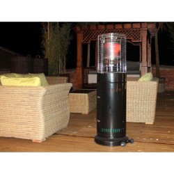 Incalzitor de terasa pe GPL Maltec- LODGE putere calorica 11kW, culoare gri
