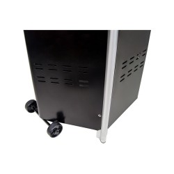 Incalzitor de terasa tip piramida pe GPL LOUXOR CALORE, putere 13kW, inox