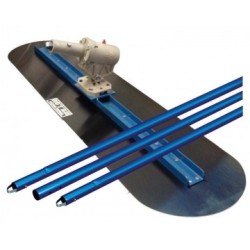 Gletiera de finisare cu articulatie si maner BIGBLUE, profil OTEL 1200x300mm