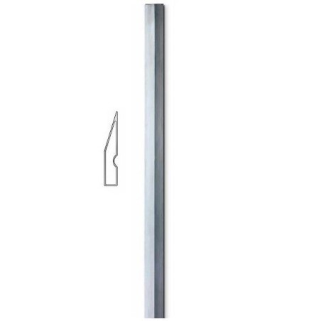 Dreptar de aluminiu trapezoidal BMI-689300TK, lungime 3.0m