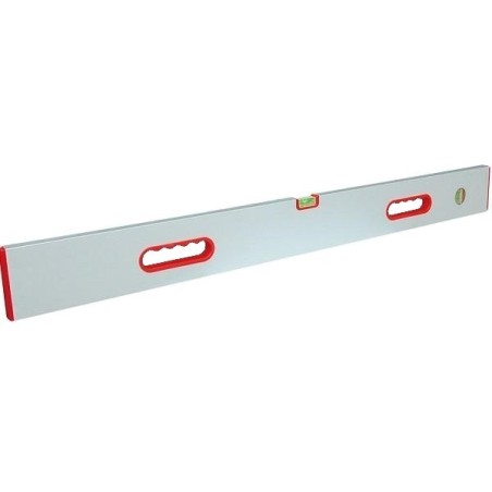 Dreptar de aluminiu cu 2 manere si 2 bule nivel BMI-689150 RS, lungime 1.5m