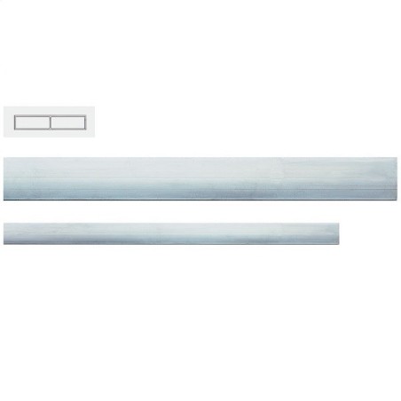 Dreptar de aluminiu fara manere BMI-689200 WL, lungime 2.0m