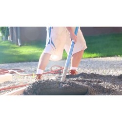 Sapa de tras beton, complet din aluminiu Texas Placer, BetonTrowell