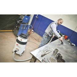 Aspirator umed-uscat CB90-3 SWISSVAC, 3 motoare, putere 3000W, tensiune 230V, cuva plastic fixa 90 litri