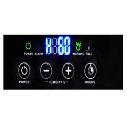 Dezumidificator aer DH92 MASTER, capacitate dezumidificare 80 litri/zi, debit aer 1000mcb/h, 230V