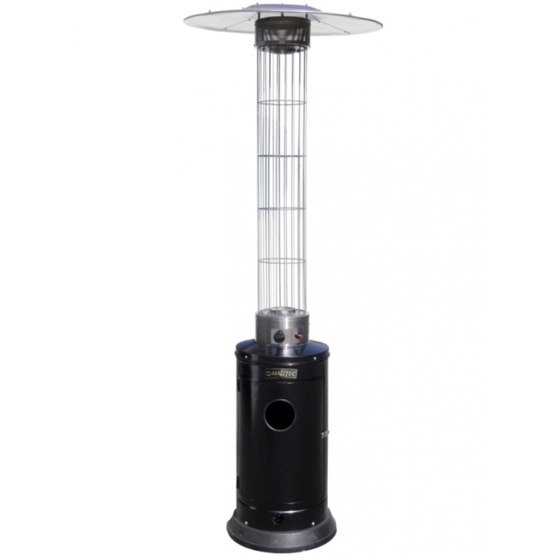 Incalzitor de terasa pe GPL BRASILIA MB CALORE, putere calorica 13kW, culoare alb