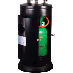 Incalzitor de terasa pe GPL BRASILIA MB CALORE, putere calorica 13kW, culoare alb