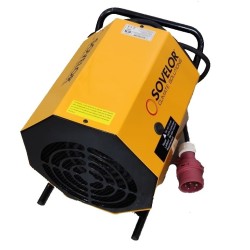 Tun de caldura electric C9 CALORE, putere calorica 9kW, tensiune 400V, debit 830mcb