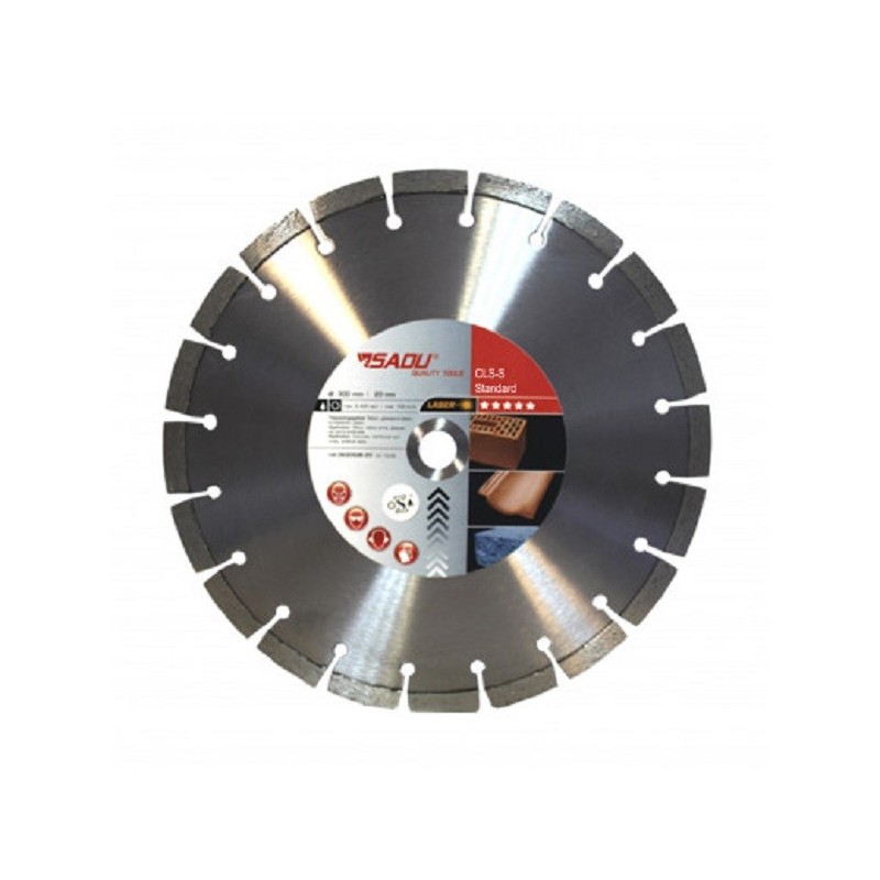 Disc diamantat LWA-S 350/25.4mm SADU, asfalt