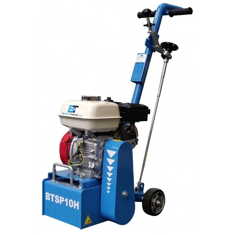 Scarificator beton BTSP10H, motor Honda GX160, putere 5.5CP, latime de frezare 200mm