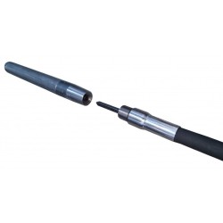 Ax flexibil de transmisie pentru vibrator de beton AVMU, FOX, lungime 4m, pentru Ø 38, 48, 58mm