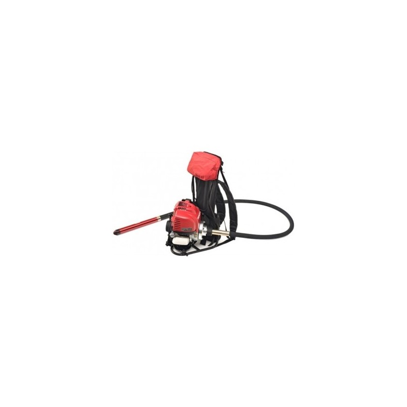 Vibrator beton Back-Pack ENAR, cu motor Honda GX35, furtun imersie 2m, cap 45mm