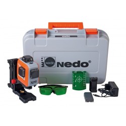 Nivela laser cu linii X-Liner CUBE NEDO, cod 460869