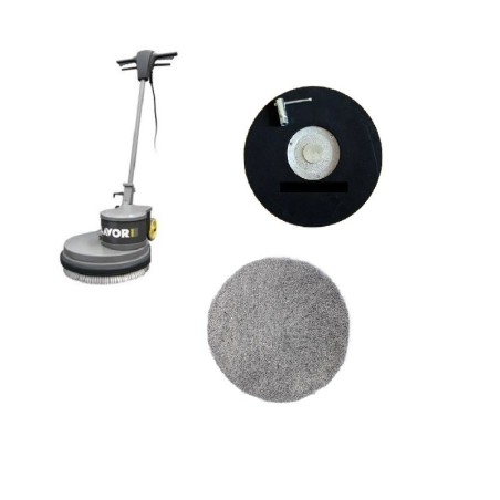 Monodisc SDM-R 45G 16.8-160 LAVOR, pt curatarea si refacerea luciului metalic al podelelor metalice si din inox, 1600W