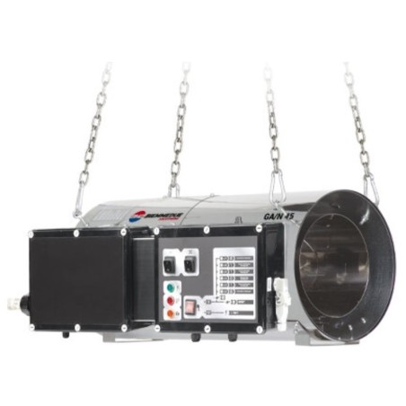Tun de caldura suspendat cu ardere directa GA/N45C CALORE, putere 45,6kW, debit aer 2500mcb/h, metan