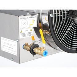 Tun de caldura suspendat cu ardere directa GA/N45C CALORE, putere 45,6kW, debit aer 2500mcb/h, metan