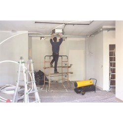 Tun de caldura cu ardere directa GE37 CALORE, putere 38,4kW, debit aer 720mcb/h, motorina, 230V