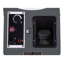 Generator caldura fix pe motorina, F18 CALORE, putere 18,2kW, tensiune 230V, debit aer 1420mcb/h
