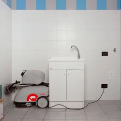 Masina pentru spalat si aspirat pardoseli Lavor Quick 36B, alimentare 12V, productivitate 1260 mp/h, Autonomie 1,5-2 ore